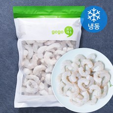 고고새우 손질 생새우살 31/50 (냉동), 750g(중), 1개
