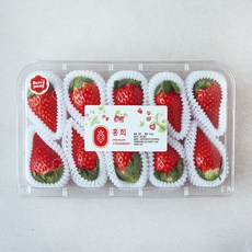 베리팡 홍희 딸기, 1개, 350g(10~12과)