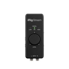 아이케이멀티미디어 iRig Stream 모바일 방송용 오디오 인터페이스, IK-AI-0007 - ifigryphon