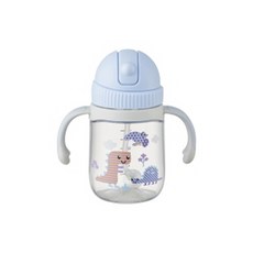 락앤락 슬라이드 뚜껑 유아용 빨대물병 AFV680, 바이올렛, 240ml