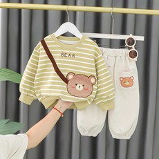 베베니즈 아동용 부클애니멀 상하의 세트