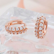 14K 골드필드 그레이프 귀걸이 RS740