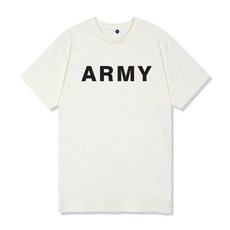 아미티셔츠 빌락트 남녀공용 18수 군대 군인 아미 반팔 티셔츠