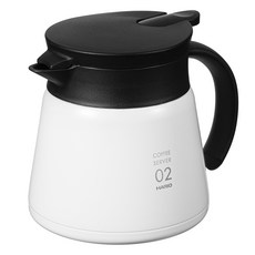 HARIO V60 不鏽鋼保溫咖啡壺 VHS-60, 4977642220560, 600ml, 1個