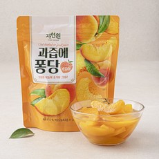 자연원 과즙에 퐁당 복숭아, 500g, 1개