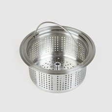 JAJU(자주) 스텐 싱크 거름망 회전식 탈수 배수구 전용 14cm, 1개