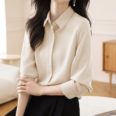레몬소울 레논 베이직 카라 블라우스