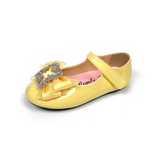 빔보빔바 여아용 티아 에나멜 플랫슈즈