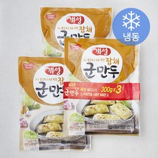 개성 잡채 군만두 (냉동), 300g, 3개