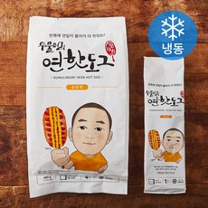 두물머리 연핫도그 순한맛 4개입 (냉동), 480g, 1개