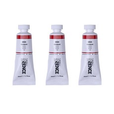 신한에쎈스 아크릴 컬러 물감 Tube A 시리즈 카민 3p, 1색, 50ml