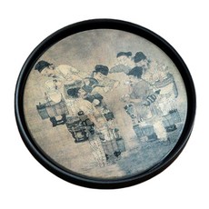맙소샵 도자기 원형 다도받침대 RK_894, 사람들, 1개 사람들, 1개