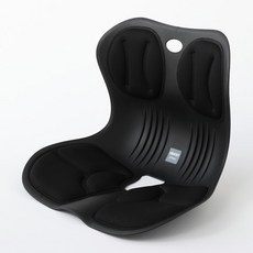 바른자세교정의자 스마트체어 인체공학 자세교정 의자 블랙