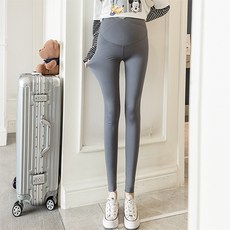 랩 하이웨스트 무지 심플 임산부 레깅스