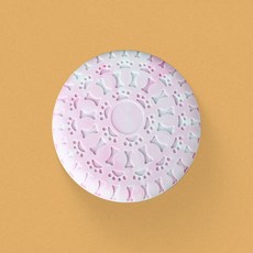Lanboer 寵物大理石紋TPR飛盤, 1個, 粉色