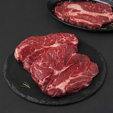 미국산 초이스 척아이롤 소고기 (냉장), 1kg, 1개