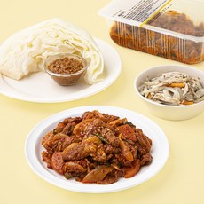 슈퍼키친 바로만든 제육볶음 400g + 양배추찜 곡물씨앗쌈장 310g + 느타리버섯볶음 110g 세트, 1세트