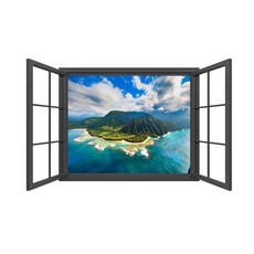 창문풍경스티커