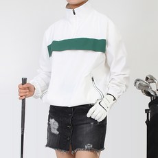 女款 PTW 彩色組合半拉鍊口袋外套風衣