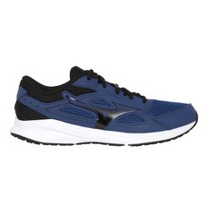 mizuno 美津濃 spark 9 男慢跑鞋 丈青黑 透氣舒適 輕量耐磨, 1入