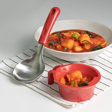 Bogen 不鏽鋼304迷你湯勺分菜勺組, 1套, 寶石紅