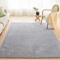 SCANDI&HOME Earthy 易清洗短毛地毯 淺灰色 200x250公分, 200*250cm, 灰色