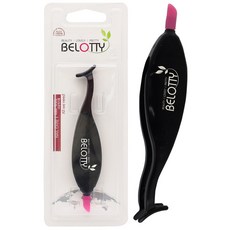 벨로티 속눈썹전용 집게, 혼합색상, 1개