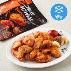 한끼통살 그릴드 닭가슴살 양념치킨맛 (냉동), 100g, 1개입, 5개 100g, 5개