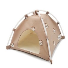 Cutie Pets Hedgehog Tent Hideout Cotton Chestnut 豪豬, 米色, 1個