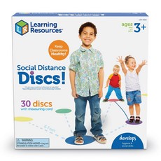 Learning Resources 社交距離圓盤 LER4360, 1個