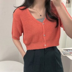 뜨개가디건
