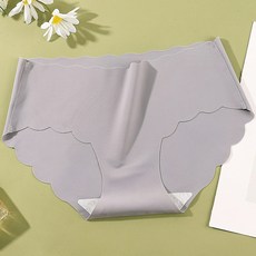 WBB 여성 노라인 웨이브 삼각 데일리 팬티 2p WH015