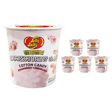 젤리벨리 딸기 치즈케이크향 솜사탕, 12g, 6개
