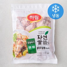 하림 동물복지 인증 자연실록 IFF 닭봉 (냉동), 800g, 1개
