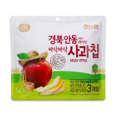 농협 사과칩, 20g, 3개