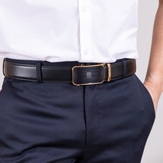 발렌시아 남성용 소가죽 자동 정장벨트 40mm VCSN-08