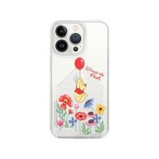 디즈니 곰돌이푸 투명 언더카드 휴대폰 케이스