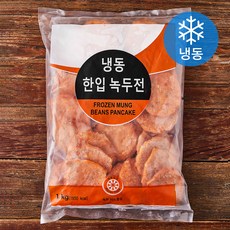한입 녹두전 (냉동), 1kg, 1개