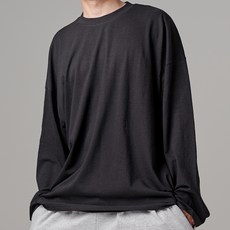 하이후 남성용 데일리 긴팔 박스 티셔츠 HT3001