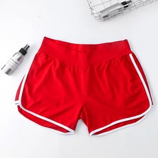 투톤 라인 임부용 돌핀팬츠
