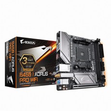 기가바이트 AMD CPU용 메인보드 B450 I AORUS PRO WiFi 제이씨현시스템