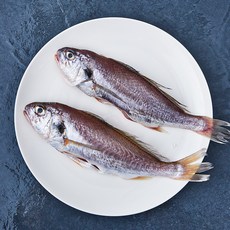 국내산 손질백조기 2미 (냉장), 350g, 1개