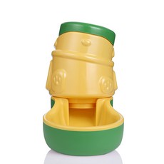 세븐데이베스트 반려동물 대용량 자동식기 GH62_RD_91, 그린, 0.6kg