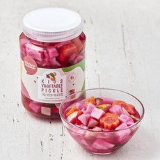 키친콤마 저당 어린이채소피클, 380g, 1개