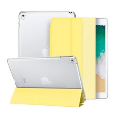 뷰씨 클리어 퓨어슬림 스마트커버 태블릿PC 케이스, 레몬크림