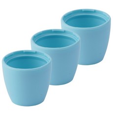 아이벨류 빕스 쪽쪽이 호환 실리콘 화분캡, 베이비블루, 3개