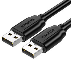 SAMZHE USB2.0 AM AM AA 고속 연장케이블, 1개, 1.5m