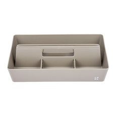 롭다 데스크 정리함, Mud Grey, 1개