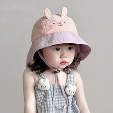 woojooi 女童款兔子萌翻蓋帽帽子