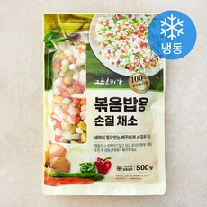 그린피아 볶음밥용 손질채소 (냉동), 1개, 500g 1개, 500g